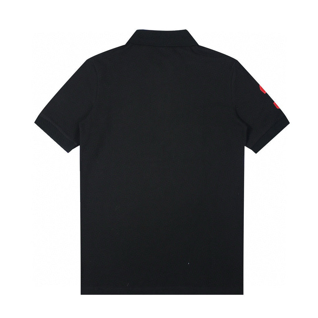 🖤 Polo Ralph Lauren – Black Custom Fit (Triple Players) Men’s shirt