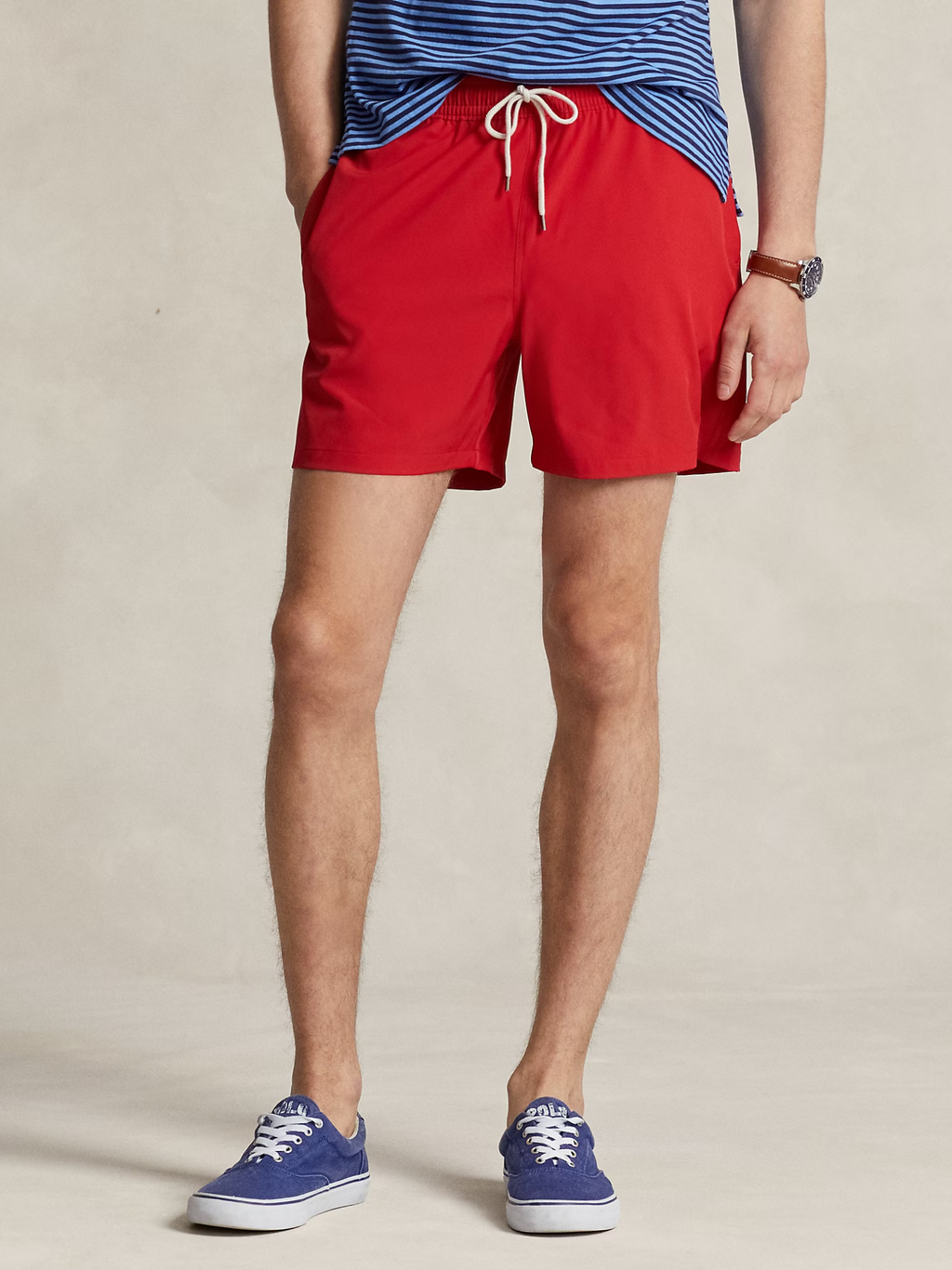 RALPH LAUREN Traveller Swimming Trunks Redmen's pants