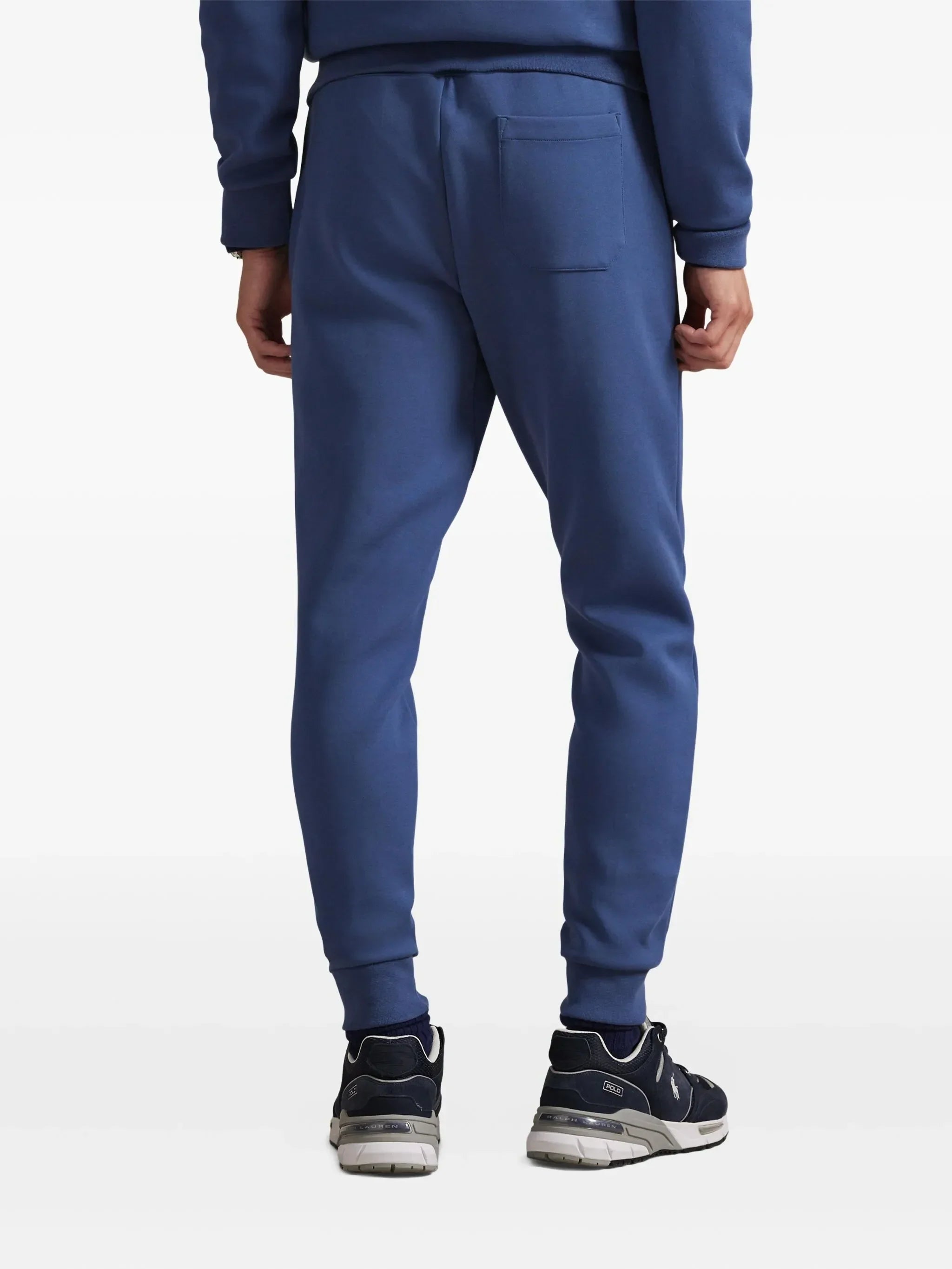 RALPH LAUREN Double-Knit Jogging Pants Night Navymen's pants