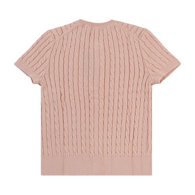 Polo Ralph Lauren Short Sleeve Crewneck Cardigan Pale Pink Men’s shirt