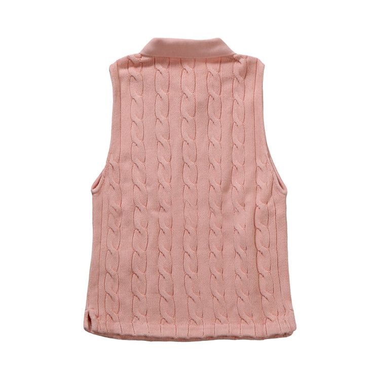 Polo Ralph Lauren Sleeveless Polo Pink Sand shirt