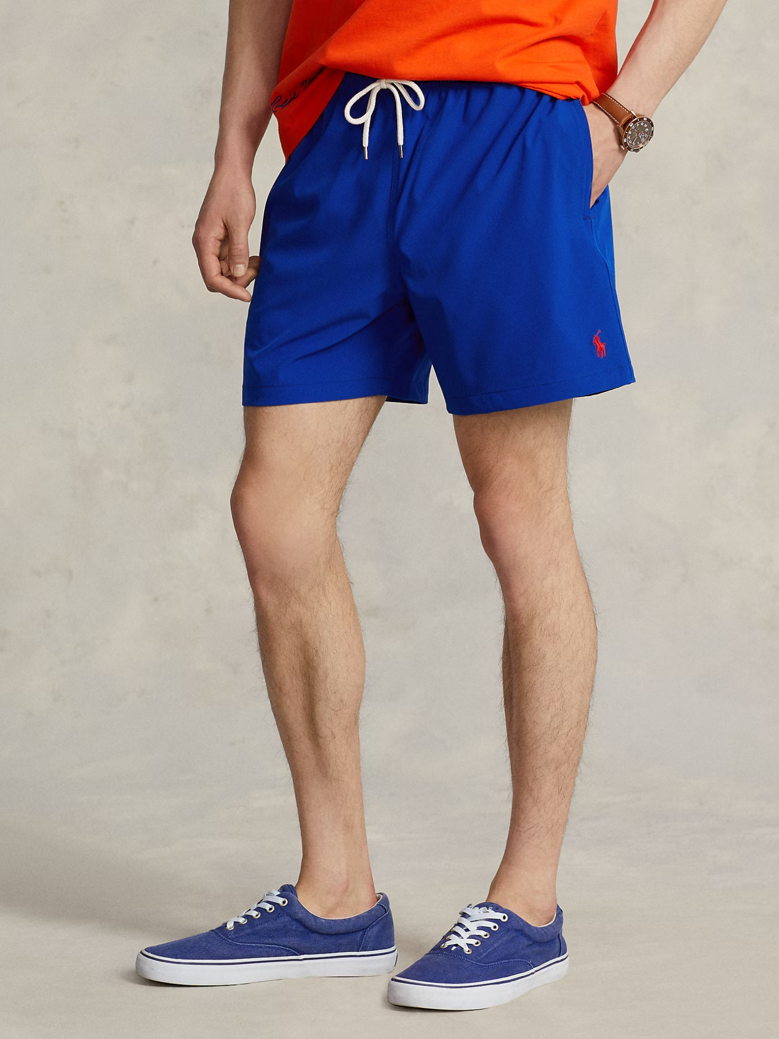 RALPH LAUREN Traveller Swimming Trunks Rugby Royalmen's pants