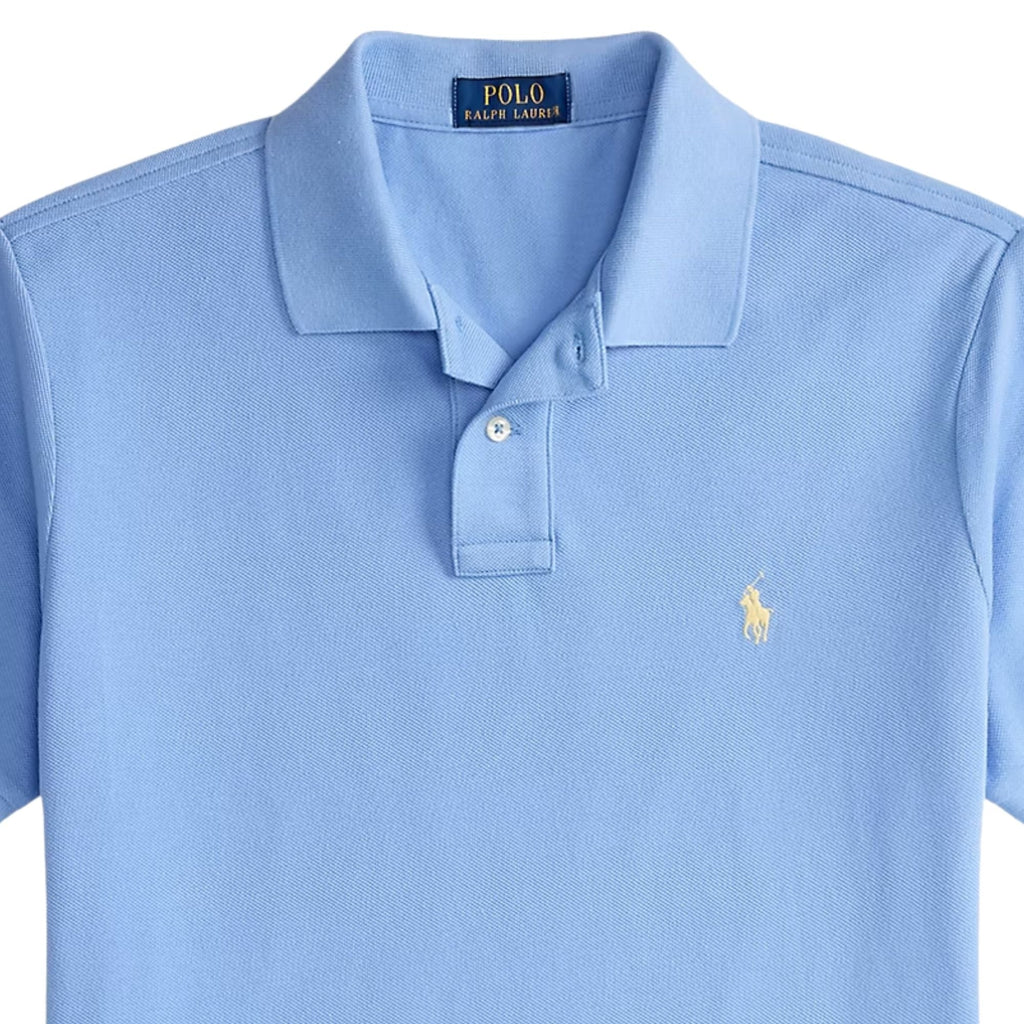 Polo Ralph Lauren The Iconic Mesh Polo Shirt - Sky Blue Men’s shirt