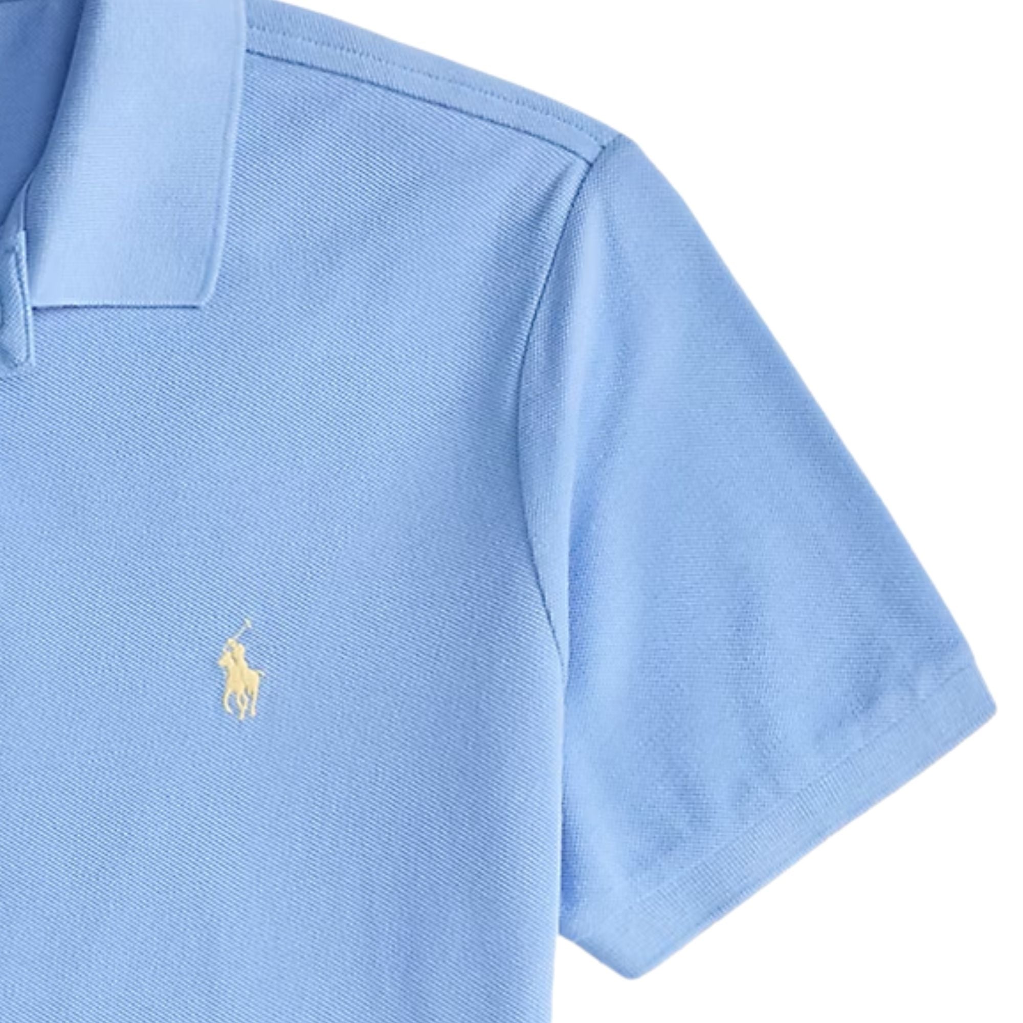 Polo Ralph Lauren The Iconic Mesh Polo Shirt - Sky Blue Men’s shirt