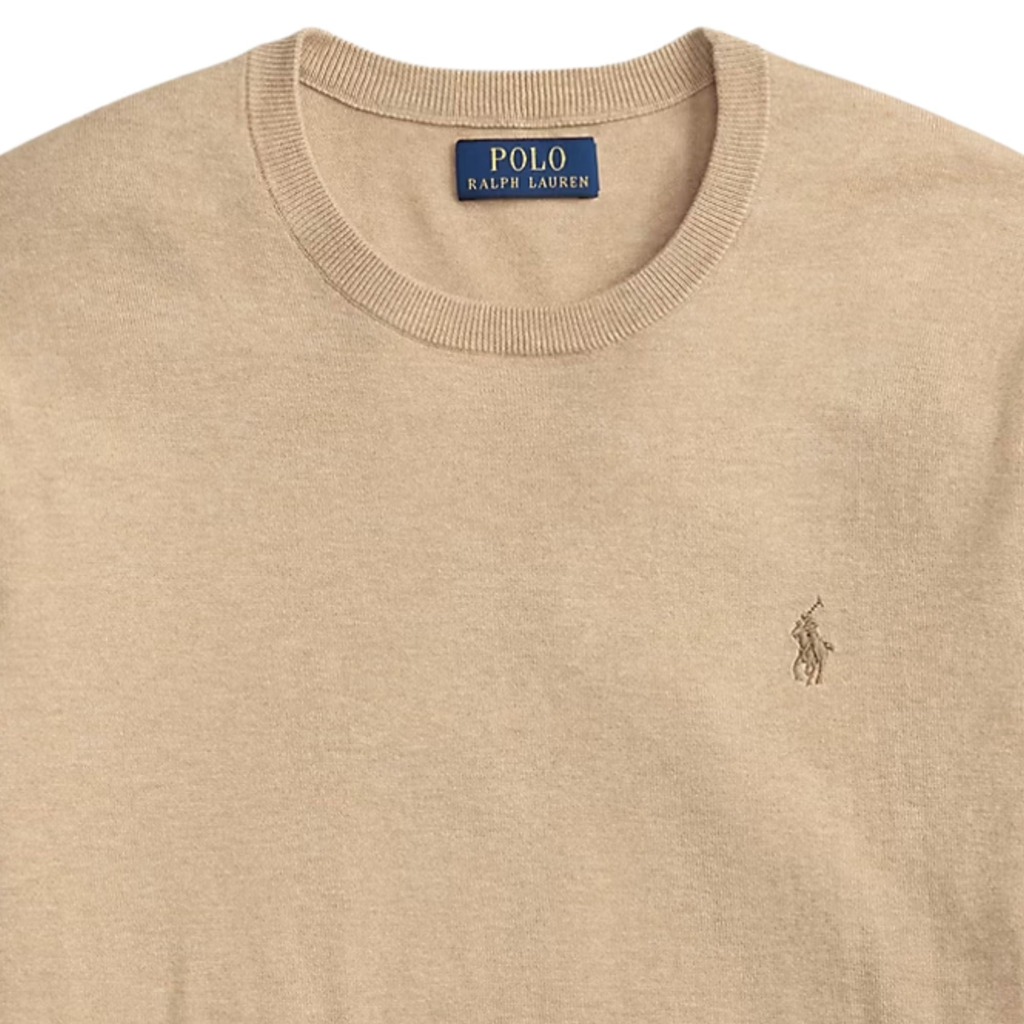 Polo Ralph Lauren Crewneck Short-Sleeve Knit - Brown Men’s shirt