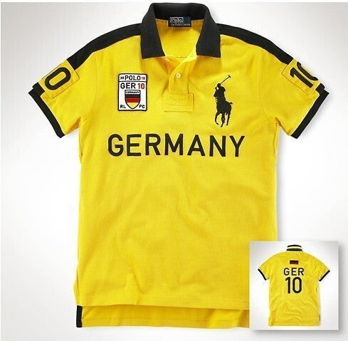 Polo Ralph Lauren "International Polo Team" Series - GERMANY (Yellow Polo) Men’s shirt