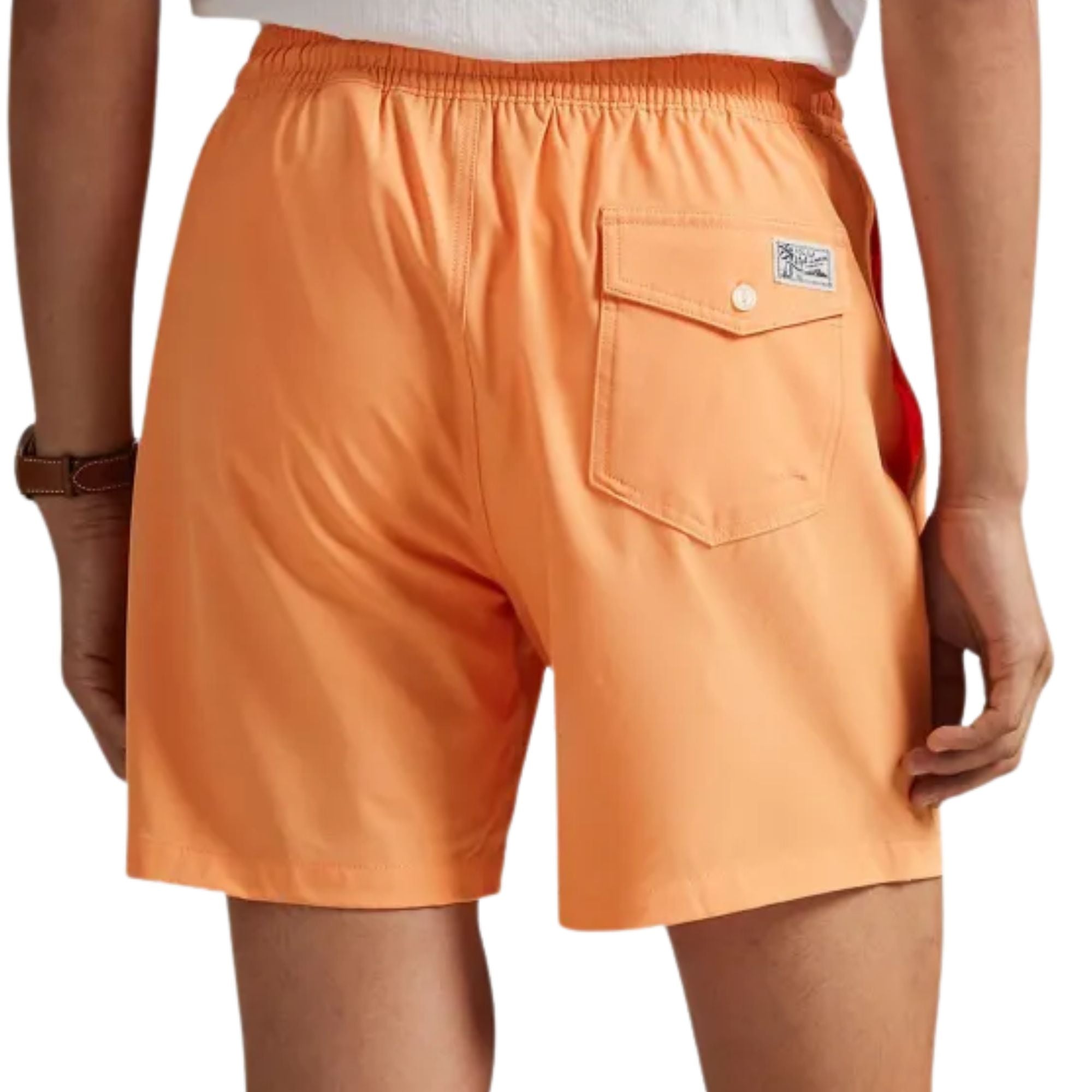 Polo Ralph Lauren Traveler Swim Shorts - Orangemen's pants
