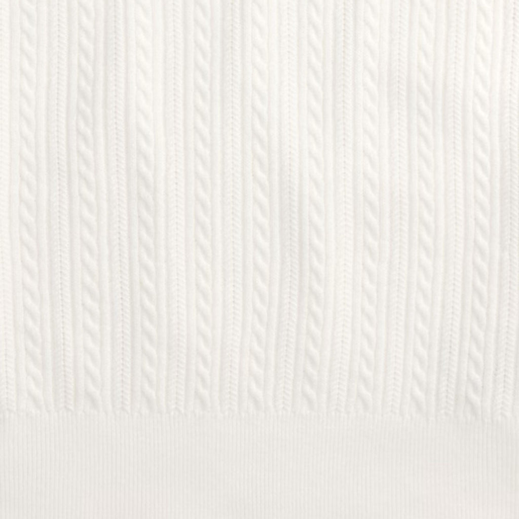 Polo Ralph Lauren Cable-Knit Cotton Polo Shirt - White Men’s shirt