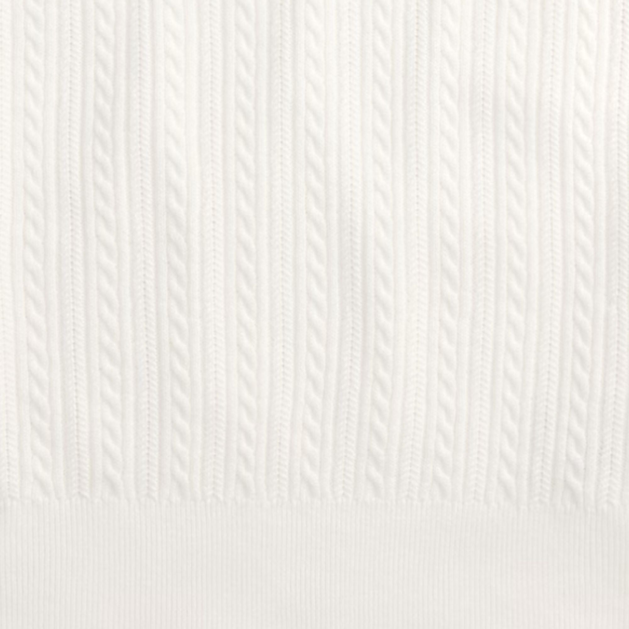 Polo Ralph Lauren Cable-Knit Cotton Polo Shirt - White Men’s shirt
