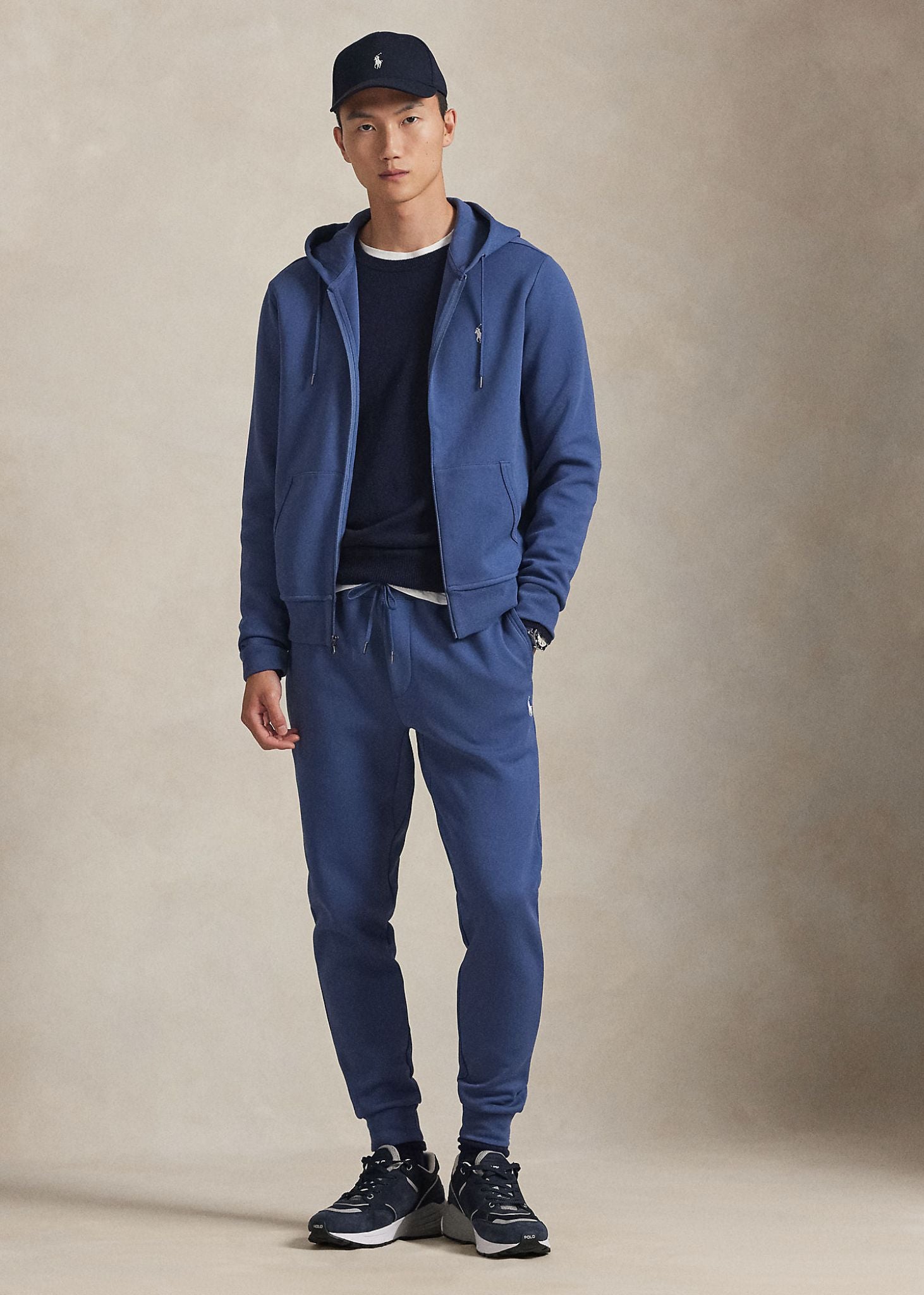 Ralph Lauren Double-Knit Jogger Pant - Night Navymen's pants