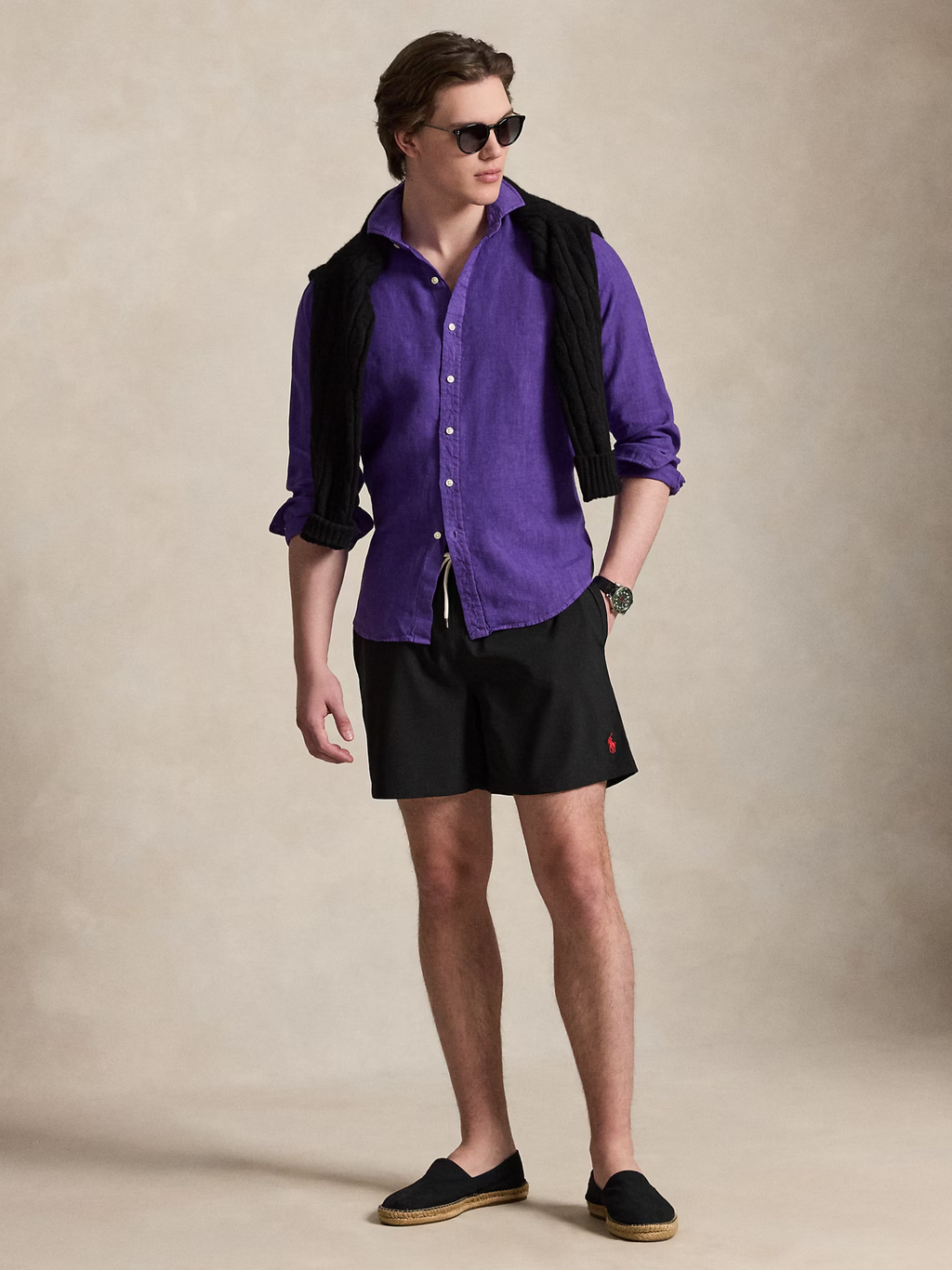 RALPH LAUREN Traveller Swimming Trunks Polo Blackmen's pants