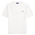 Polo Ralph Lauren Cotton Crewneck Short Sleeve Jumper - White Men’s shirt