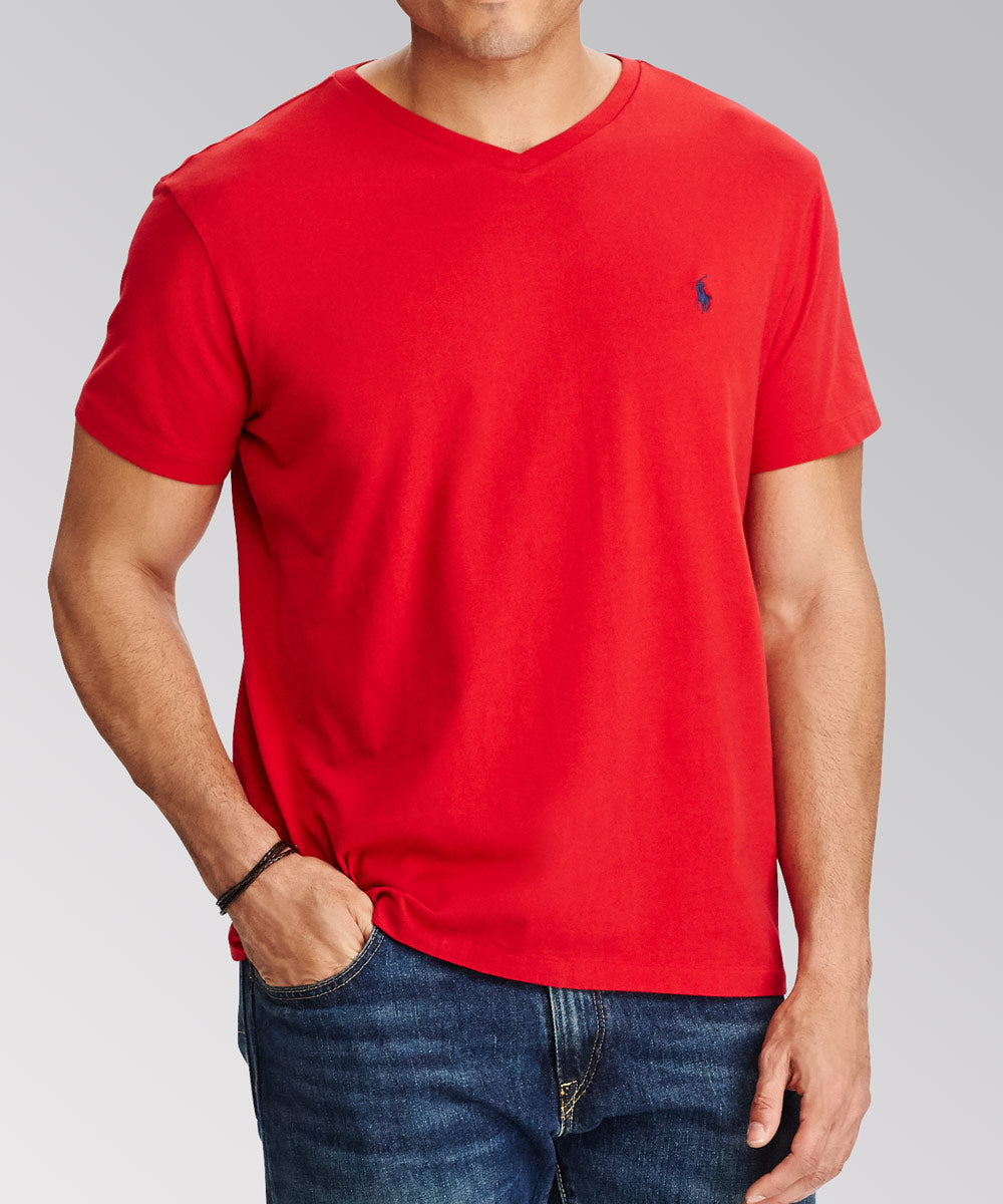 Polo Ralph Lauren Short Sleeve V-Neck Tee Shirt Men’s shirt