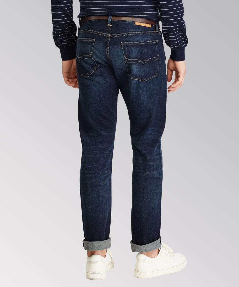Polo Ralph Lauren Dark Wash Five-Pocket Jeansmen's pants