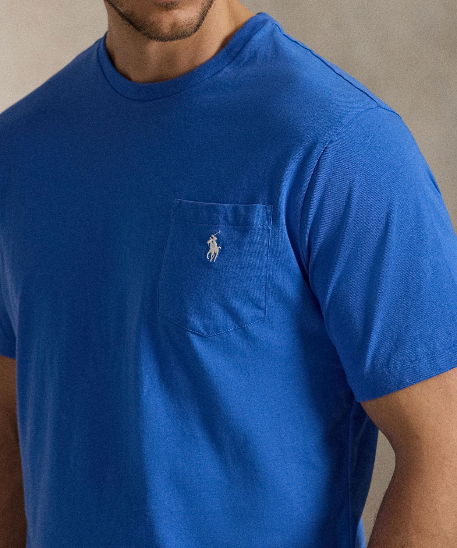 Polo Ralph Lauren Short Sleeve Solid Pocket Crewneck Tee Shirt Men’s shirt