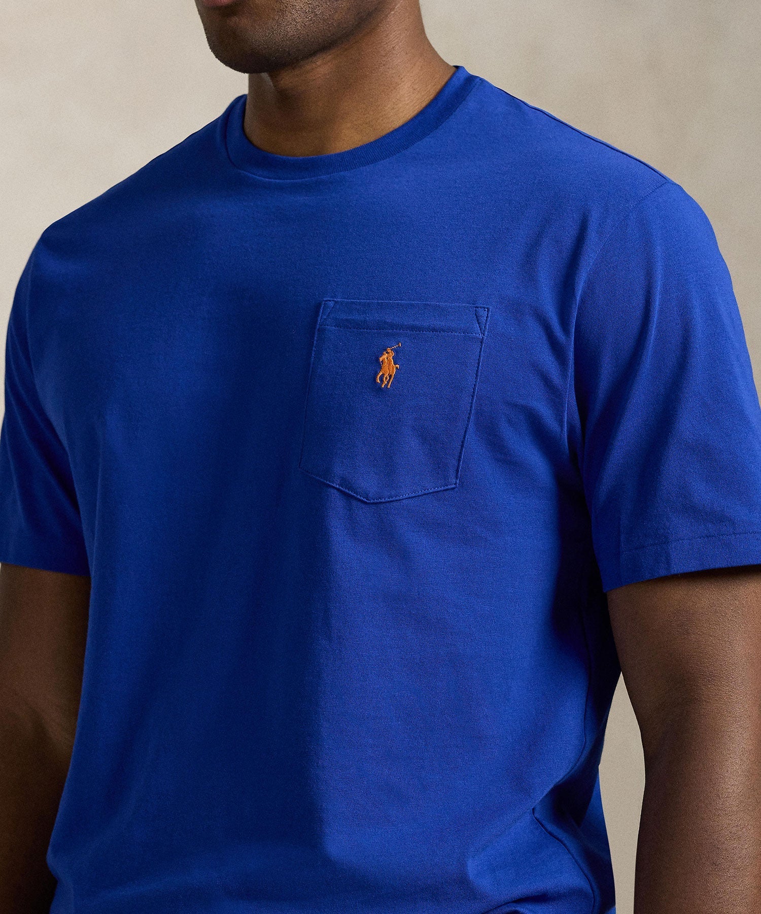 Polo Ralph Lauren Short Sleeve Solid Pocket Crewneck Tee Shirt Men’s shirt