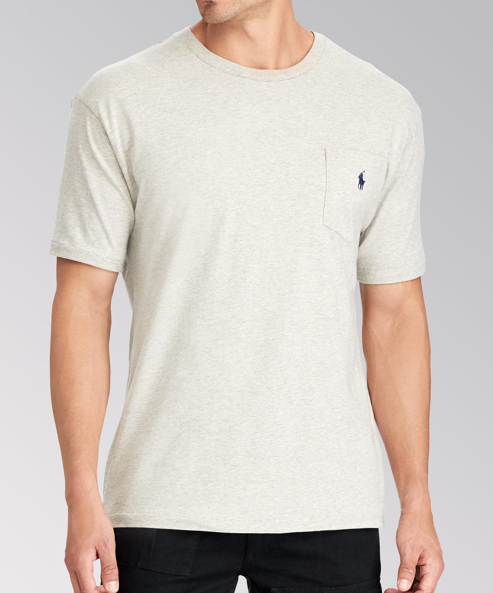 Polo Ralph Lauren Short Sleeve Solid Pocket Crewneck Tee Shirt Men’s shirt