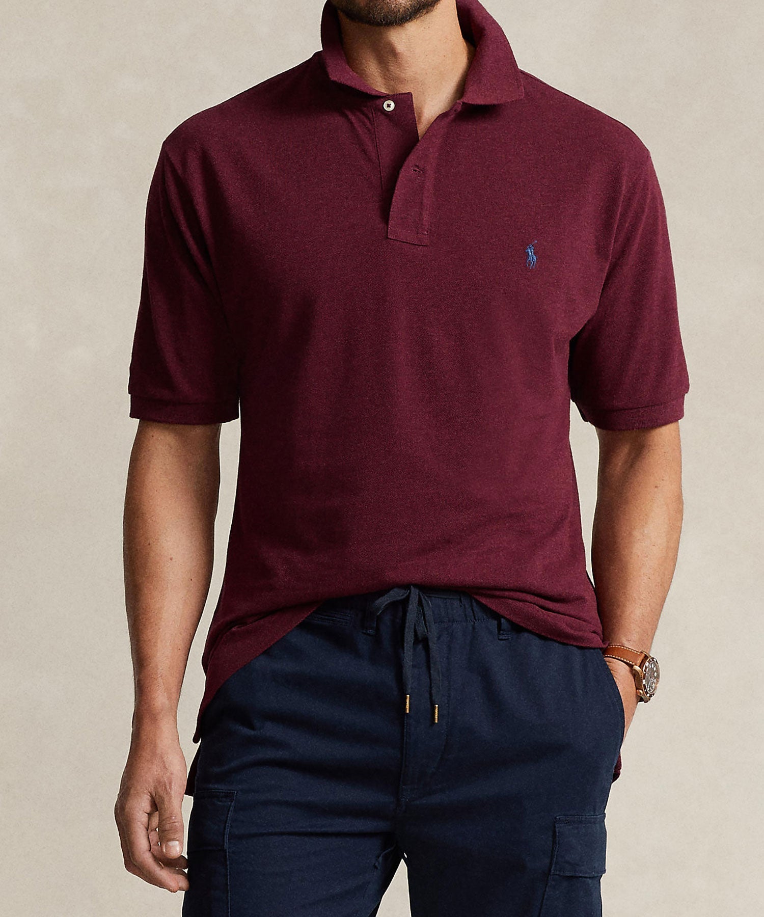 Polo Ralph Lauren Short Sleeve Classic Pique Mesh Polo Shirt Men’s shirt
