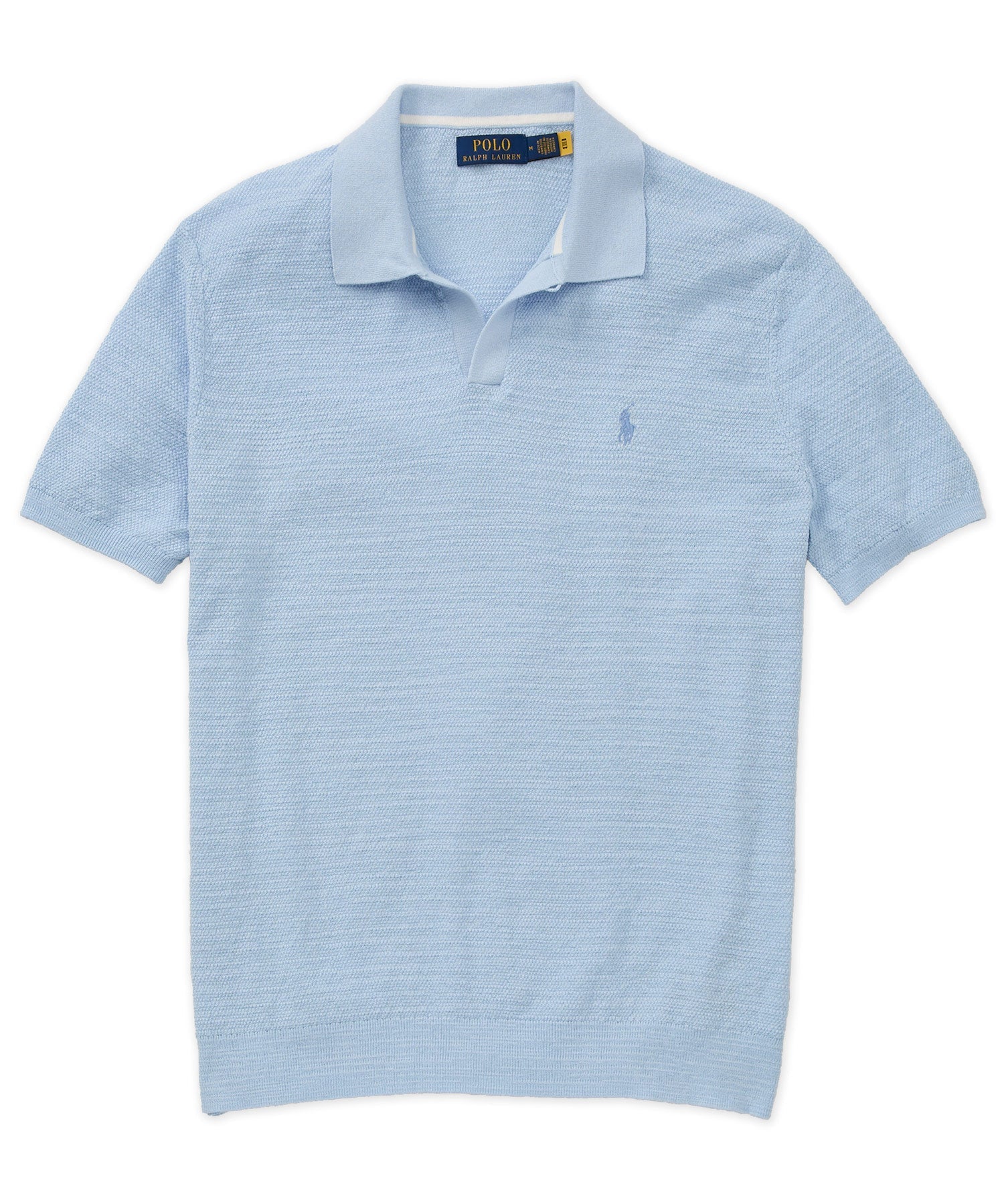 Polo Ralph Lauren Short Sleeve Cotton Linen Polo Sweater Men’s shirt
