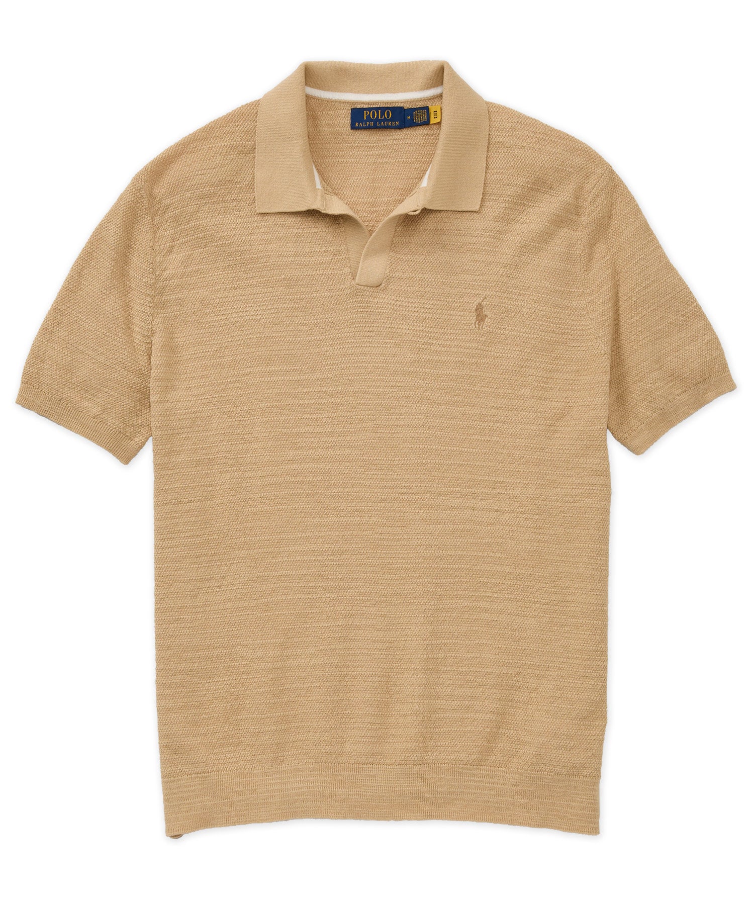 Polo Ralph Lauren Short Sleeve Cotton Linen Polo Sweater Men’s shirt