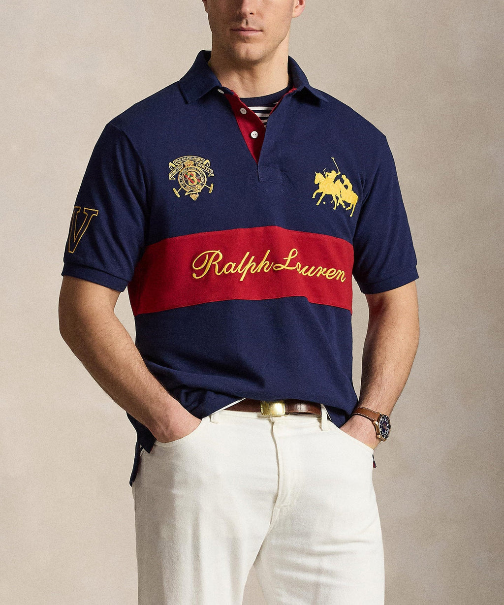 Polo Ralph Lauren Short Sleeve Dual Player Mesh Graphic Polo Men’s shirt