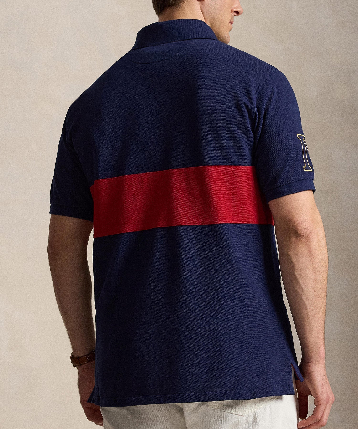 Polo Ralph Lauren Short Sleeve Dual Player Mesh Graphic Polo Men’s shirt