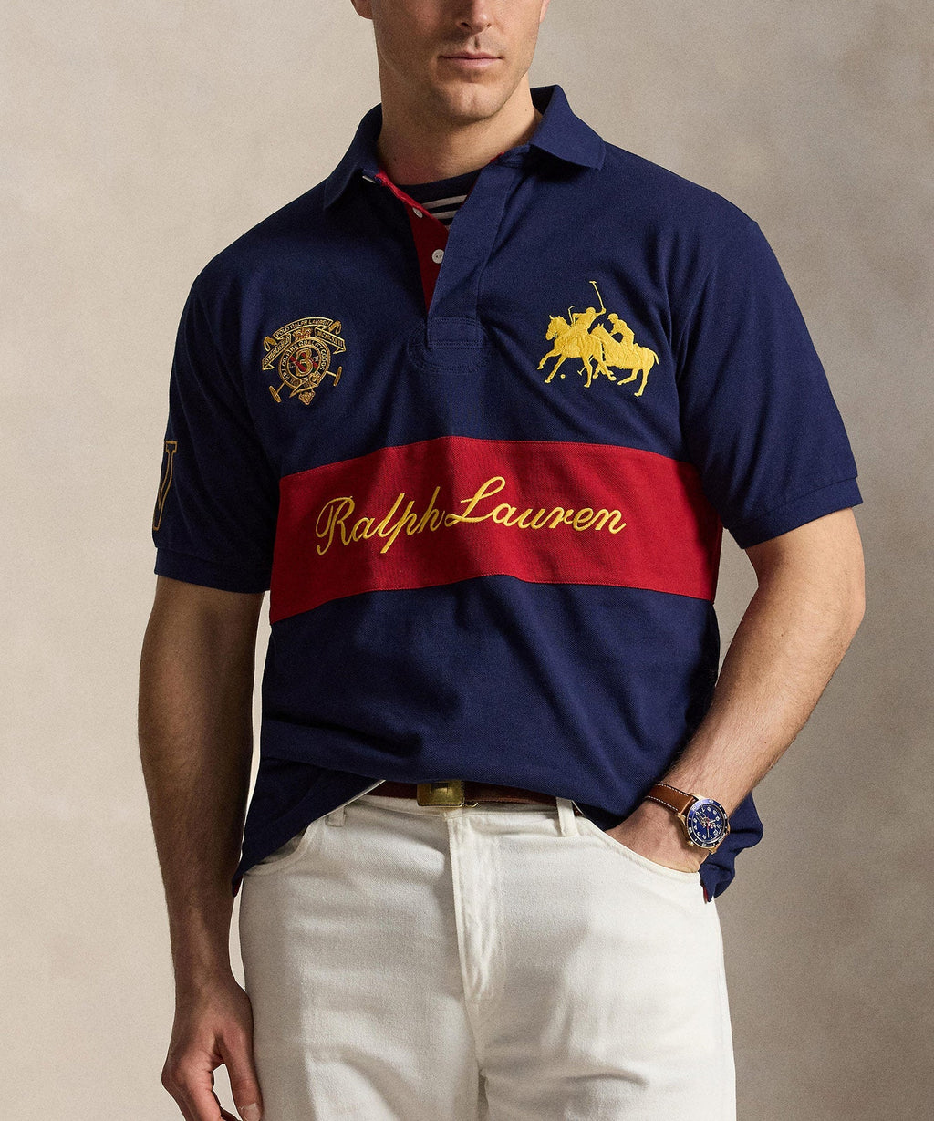 Polo Ralph Lauren Short Sleeve Dual Player Mesh Graphic Polo Men’s shirt