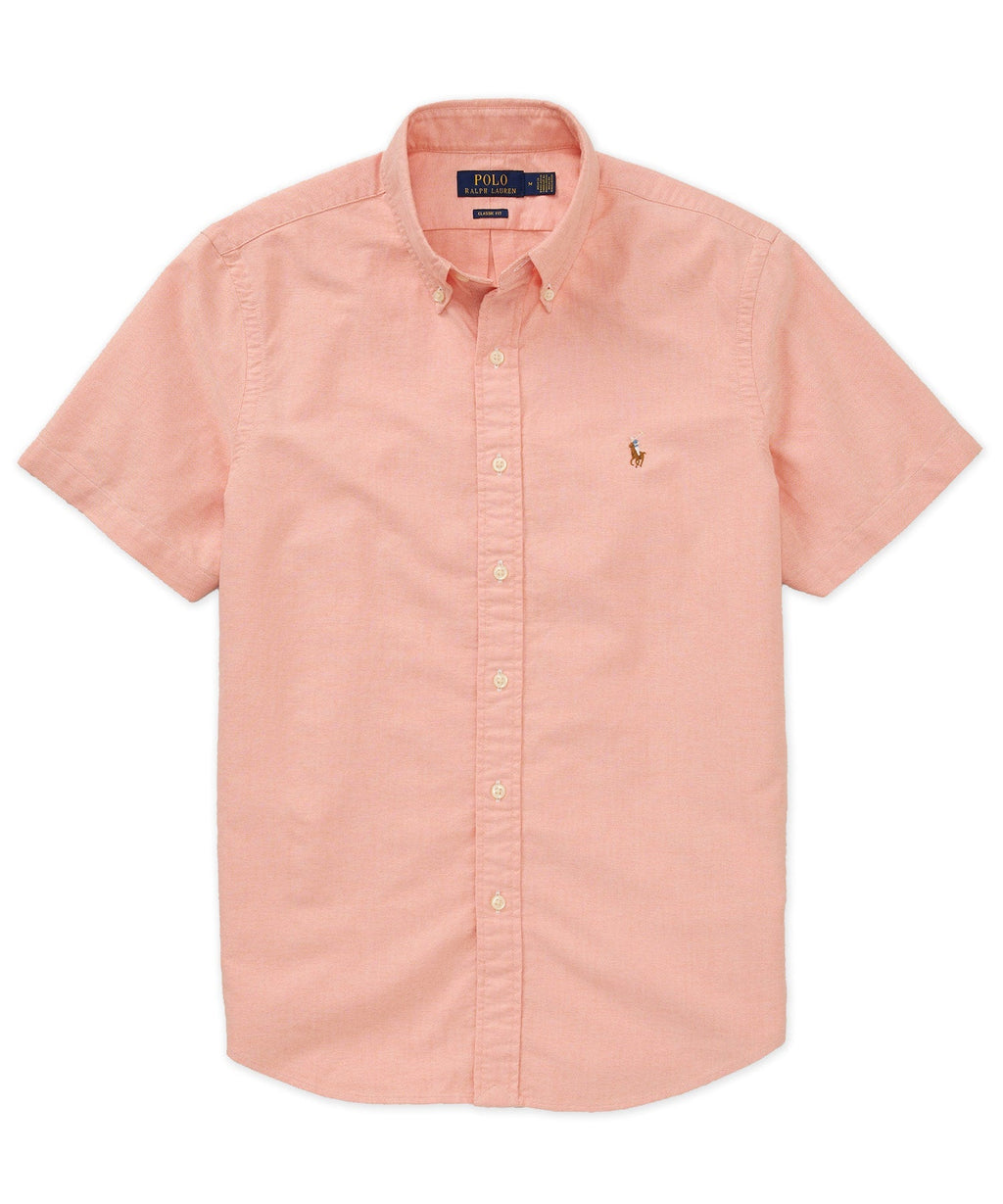 Polo Ralph Lauren Short Sleeve Solid Oxford Sport Shirt Men’s shirt