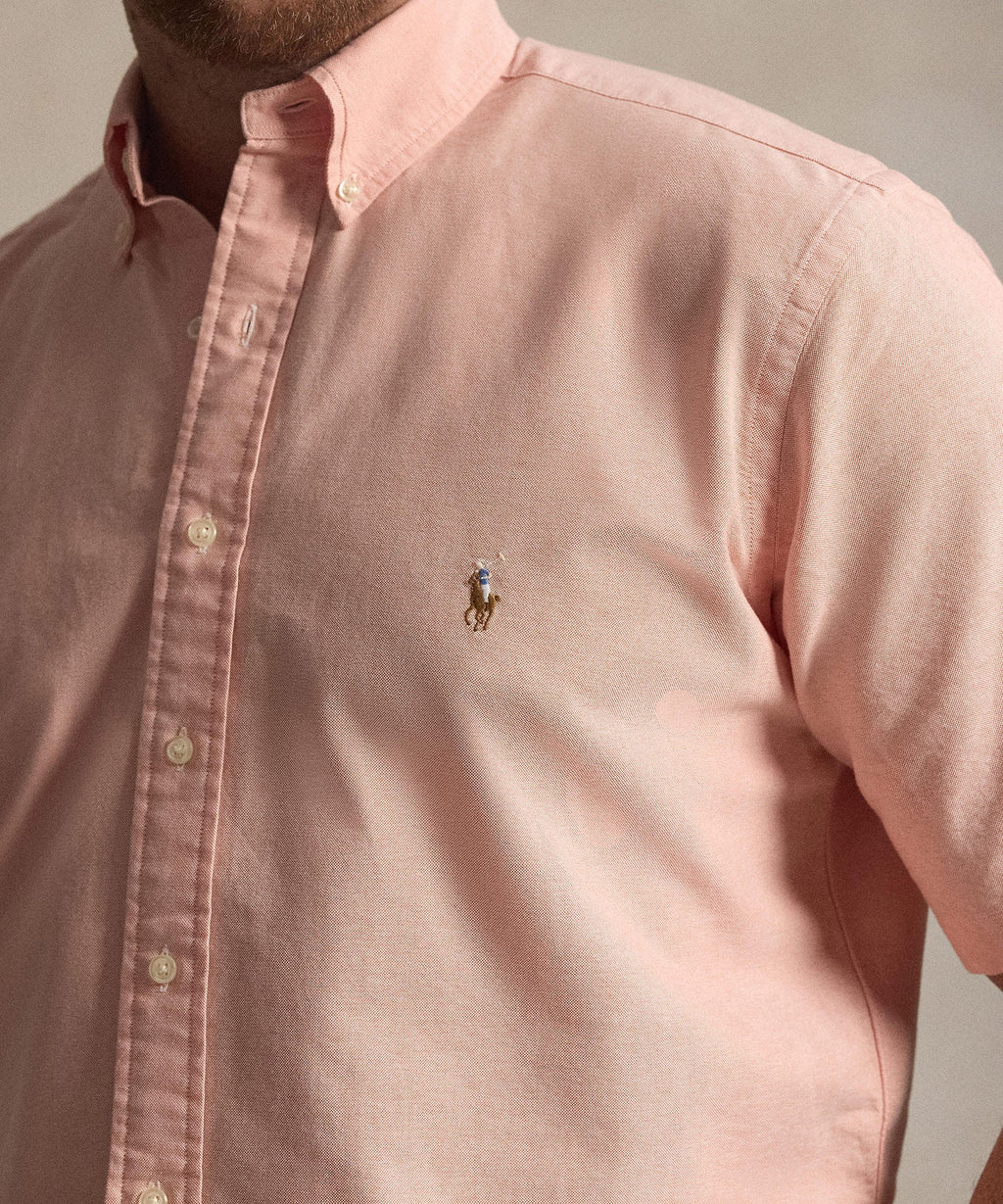Polo Ralph Lauren Short Sleeve Solid Oxford Sport Shirt Men’s shirt