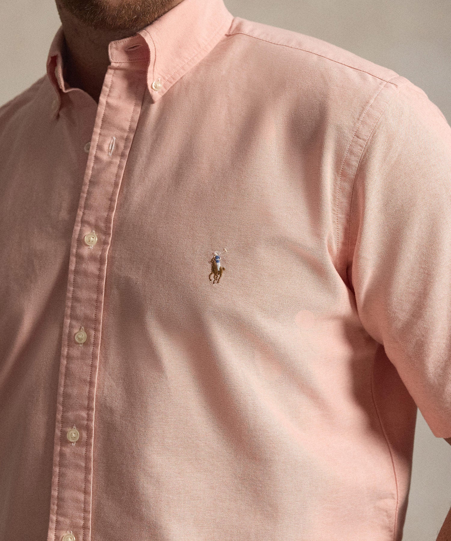 Polo Ralph Lauren Short Sleeve Solid Oxford Sport Shirt Men’s shirt