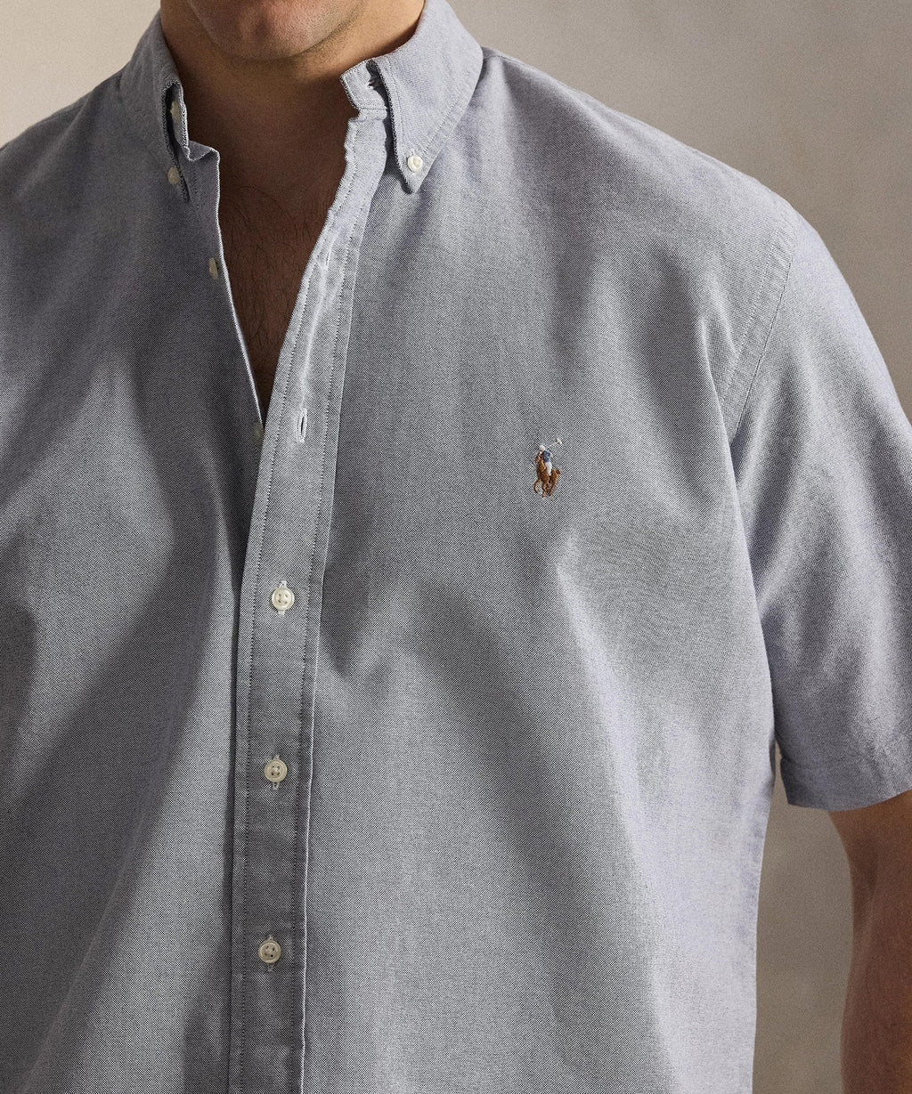 Polo Ralph Lauren Short Sleeve Solid Oxford Sport Shirt Men’s shirt