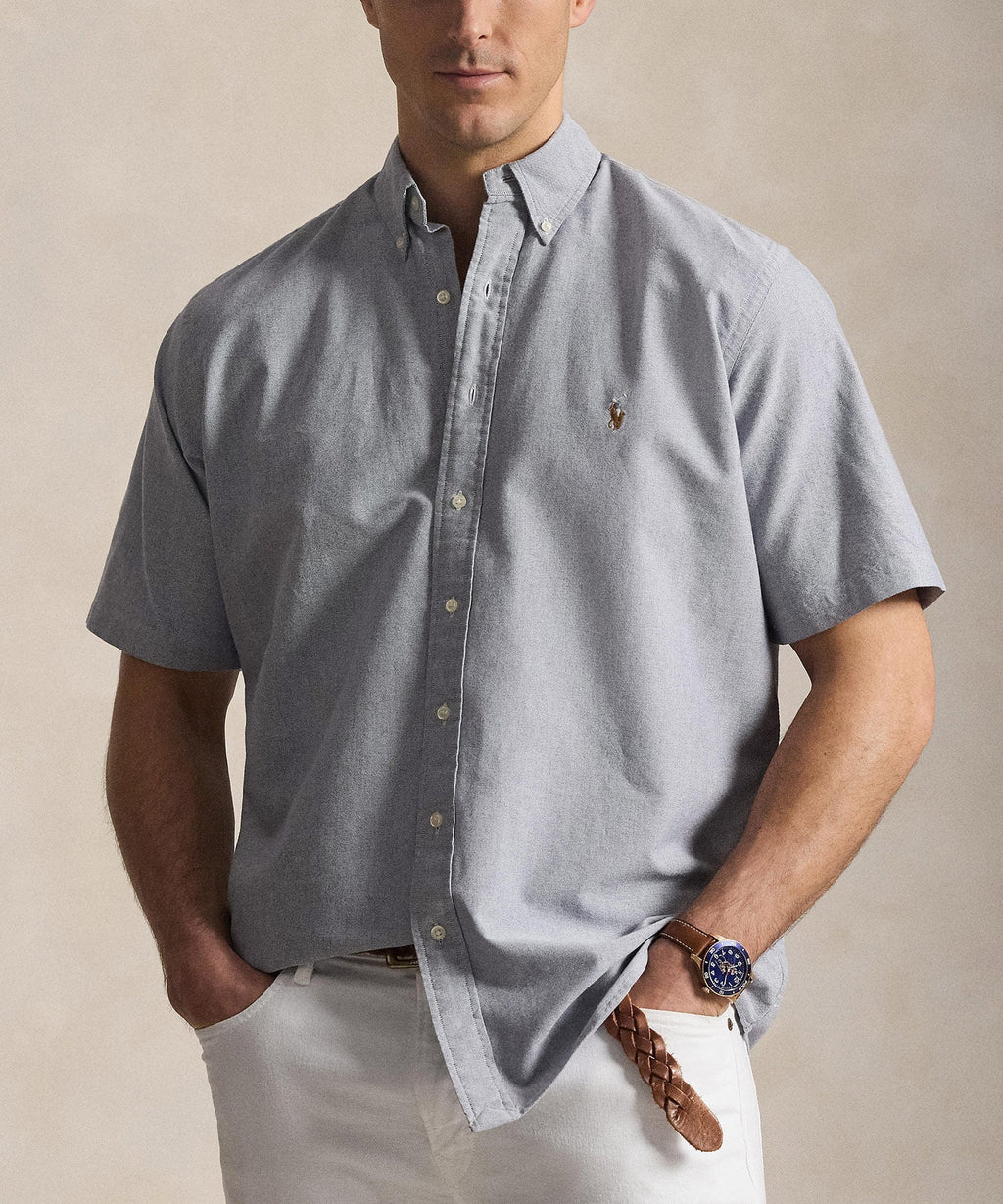 Polo Ralph Lauren Short Sleeve Solid Oxford Sport Shirt Men’s shirt