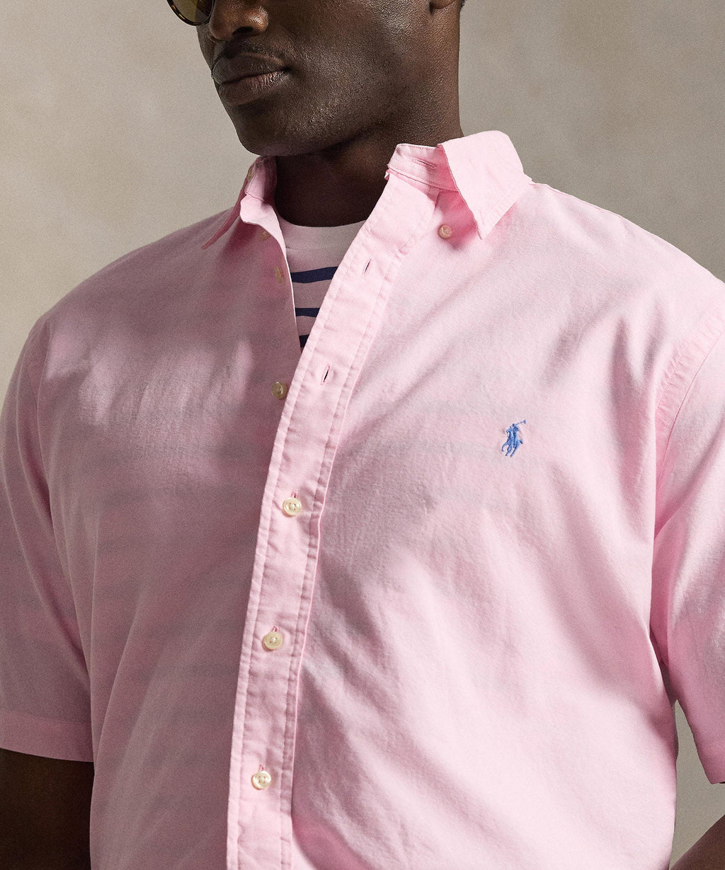 Polo Ralph Lauren Short Sleeve Garment-Dyed Sport Shirt Men’s shirt
