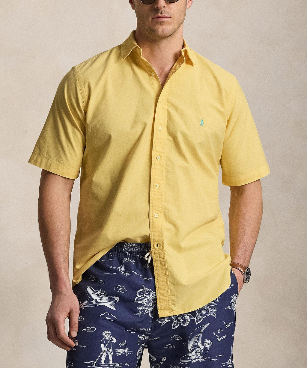 Polo Ralph Lauren Short Sleeve Garment-Dyed Sport Shirt Men’s shirt