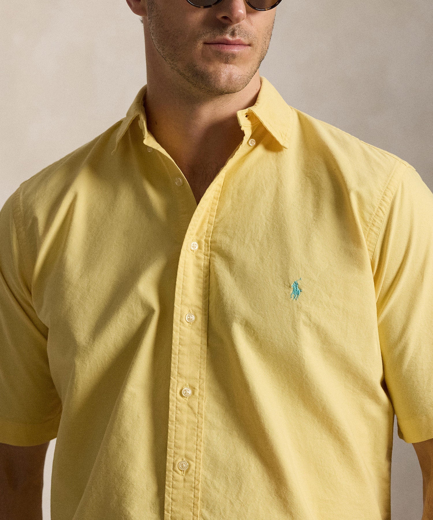Polo Ralph Lauren Short Sleeve Garment-Dyed Sport Shirt Men’s shirt