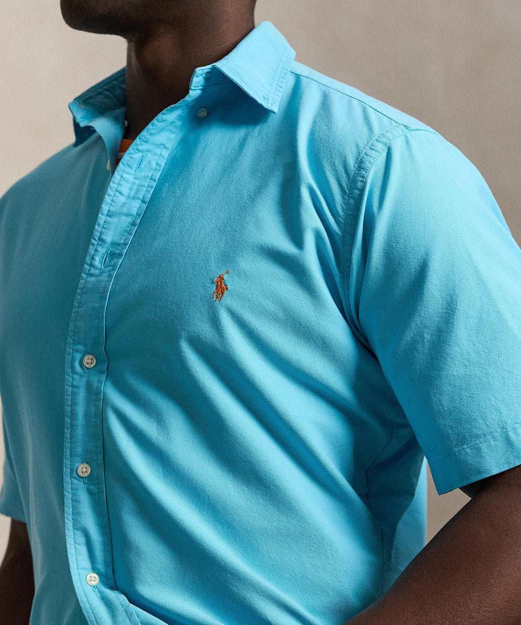 Polo Ralph Lauren Short Sleeve Garment-Dyed Sport Shirt Men’s shirt
