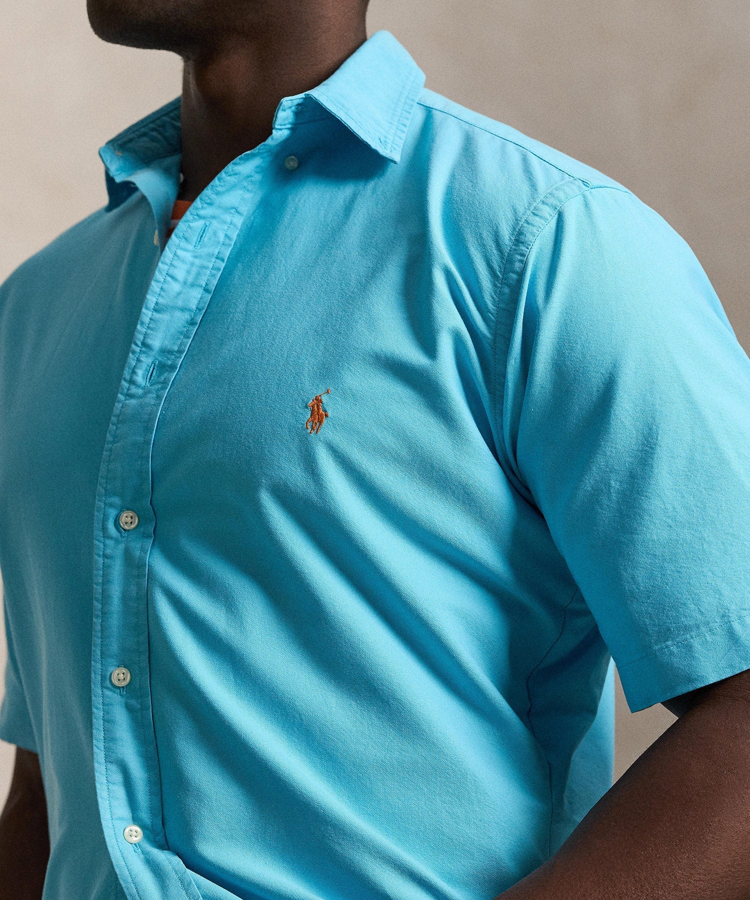Polo Ralph Lauren Short Sleeve Garment-Dyed Sport Shirt Men’s shirt