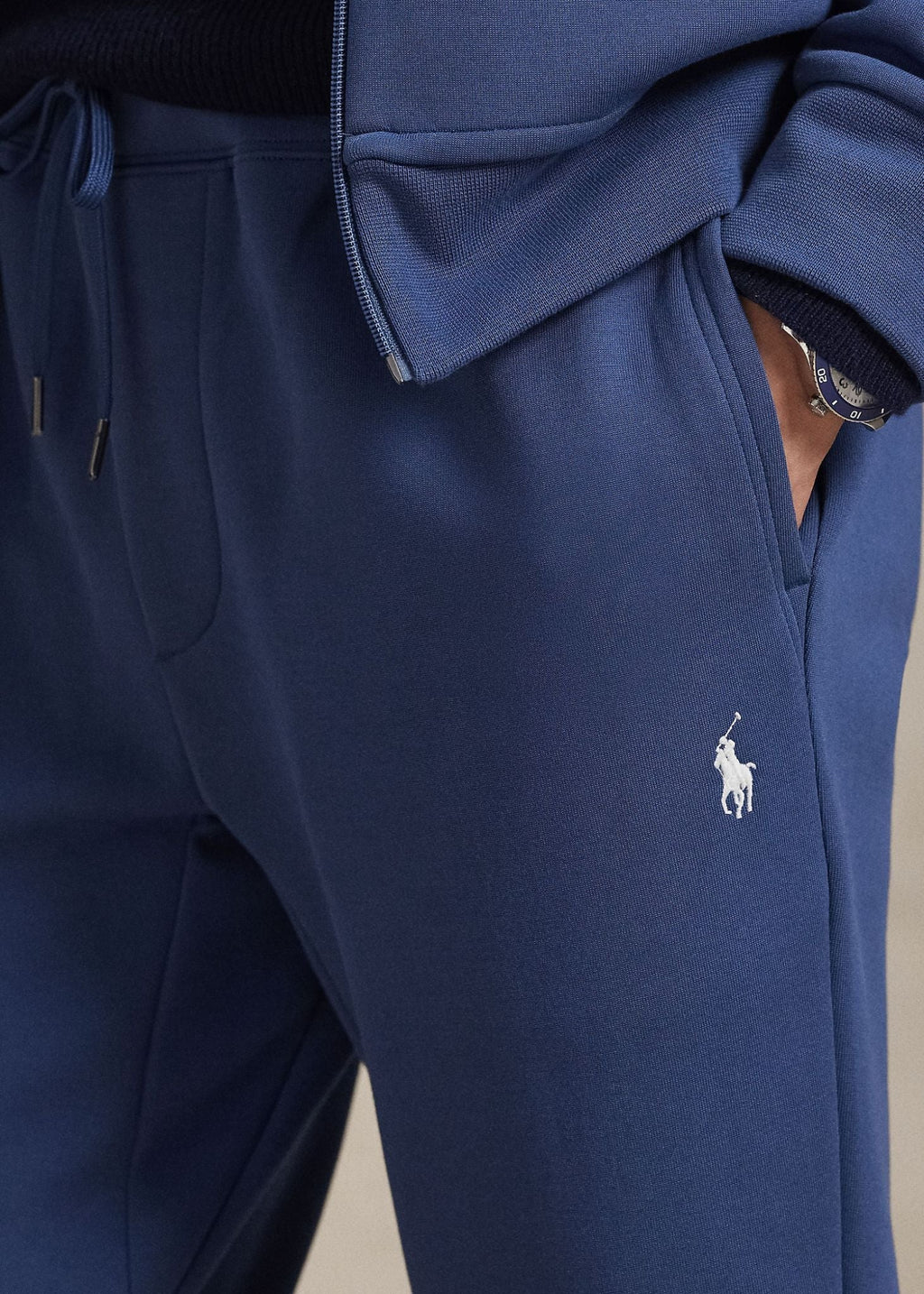 Ralph Lauren Double-Knit Jogger Pant - Night Navymen's pants