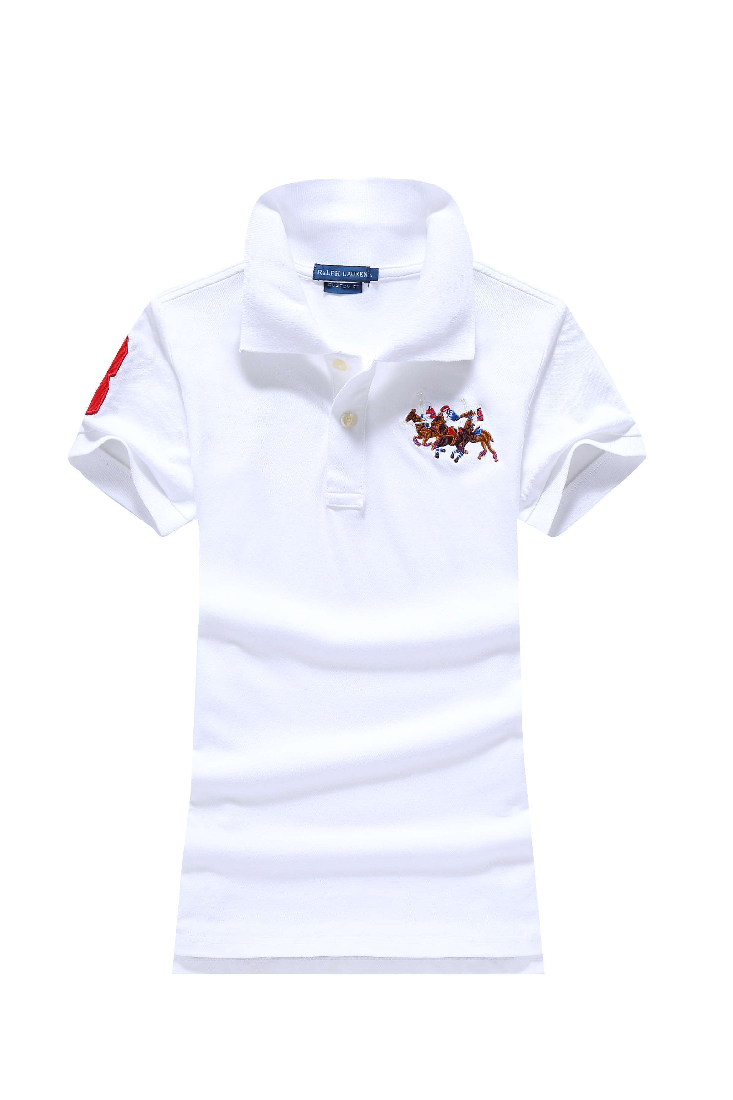 ⚪ Polo Ralph Lauren – White Classic Fit (Triple Players) Men’s shirt