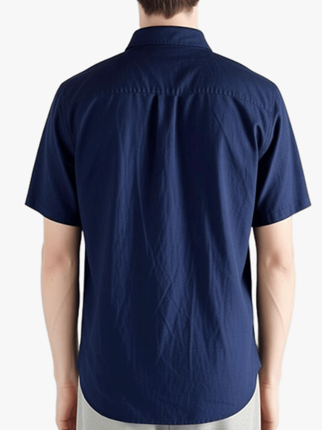 POLO RALPH LAUREN - Men Short Sleeve Piece Dye Linen Sport Shirt Men’s shirt