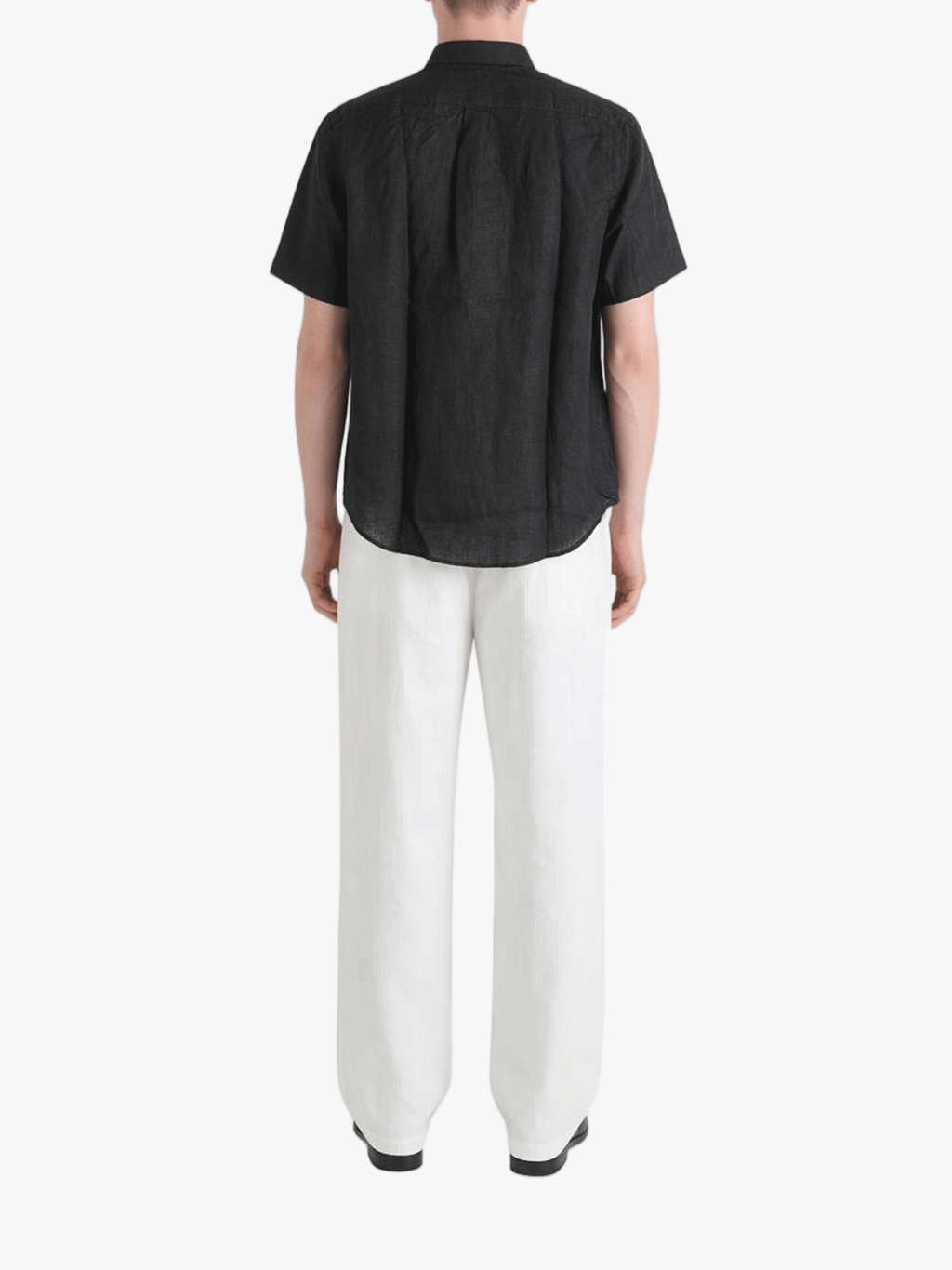 POLO RALPH LAUREN - Men Short-Sleeve Piece Dye Linen Sport Shirt Men’s shirt