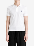 POLO RALPH LAUREN - Men Short Sleeve Cotton Honeycomb Textured Polo Men’s shirt