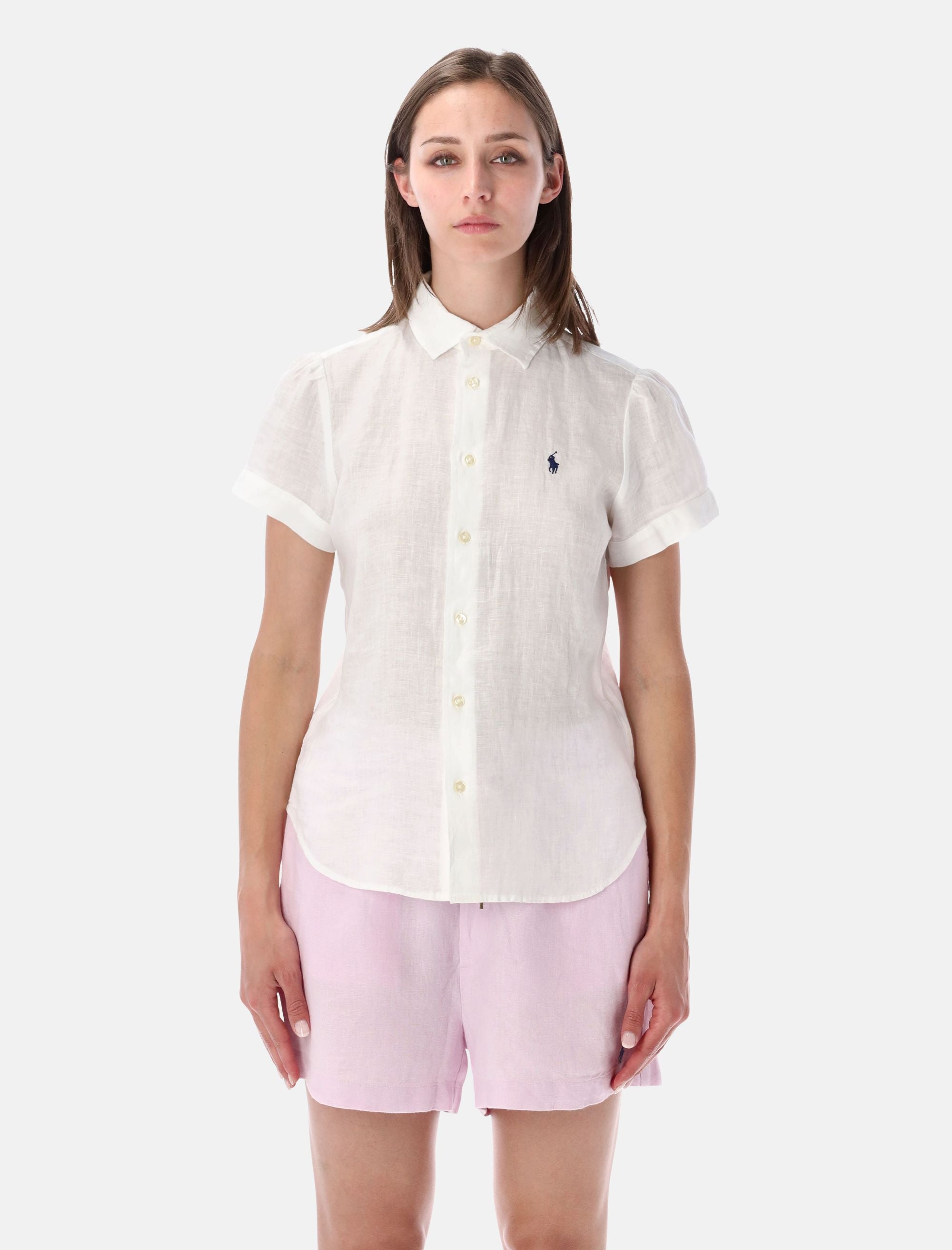 Polo Ralph Lauren short sleeves linen shirt shirt