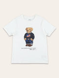 Polo Ralph Lauren boy's Polo Bear white cotton T-shirt shirt