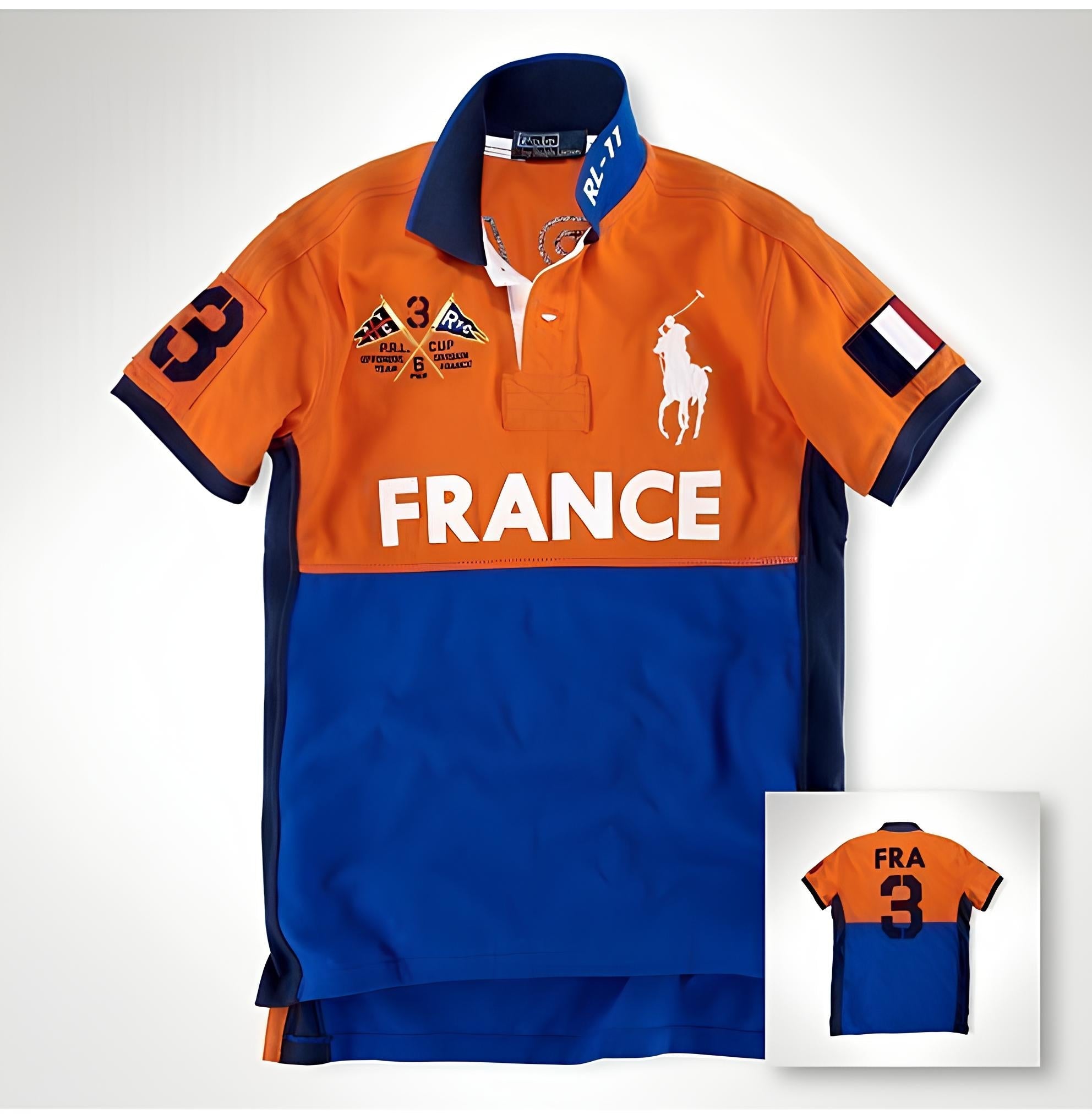 Polo Ralph Lauren "International Polo Team" Series - FRANCE Men’s shirt