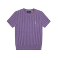 Ralph Lauren Knitted sweaters Ralph Lauren Knitted Short Sleeved Shirt Small Standard Twist Knitted Crew Neck Short Sleeve Men’s shirt