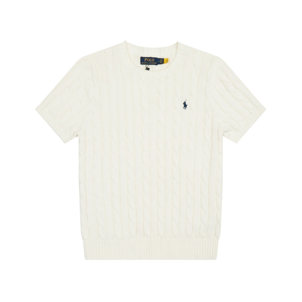 Ralph Lauren Knitted sweaters Ralph Lauren Knitted Short Sleeved Shirt Small Standard Twist Knitted Crew Neck Short Sleeve Men’s shirt