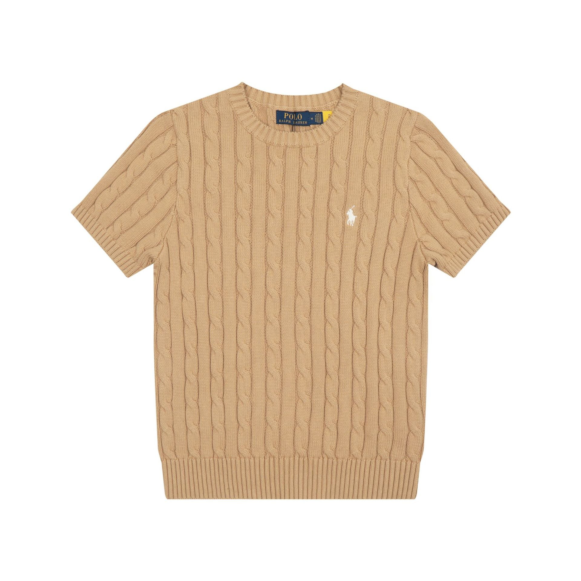 Ralph Lauren Knitted sweaters Ralph Lauren Knitted Short Sleeved Shirt Small Standard Twist Knitted Crew Neck Short Sleeve Men’s shirt