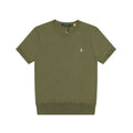Ralph Lauren Knitted sweaters Ralph Lauren Knitted Short Sleeved Shirt RLl Pony Standard Knitted Twist Embroidered Short Sleeve Top T-Shirt Men’s shirt
