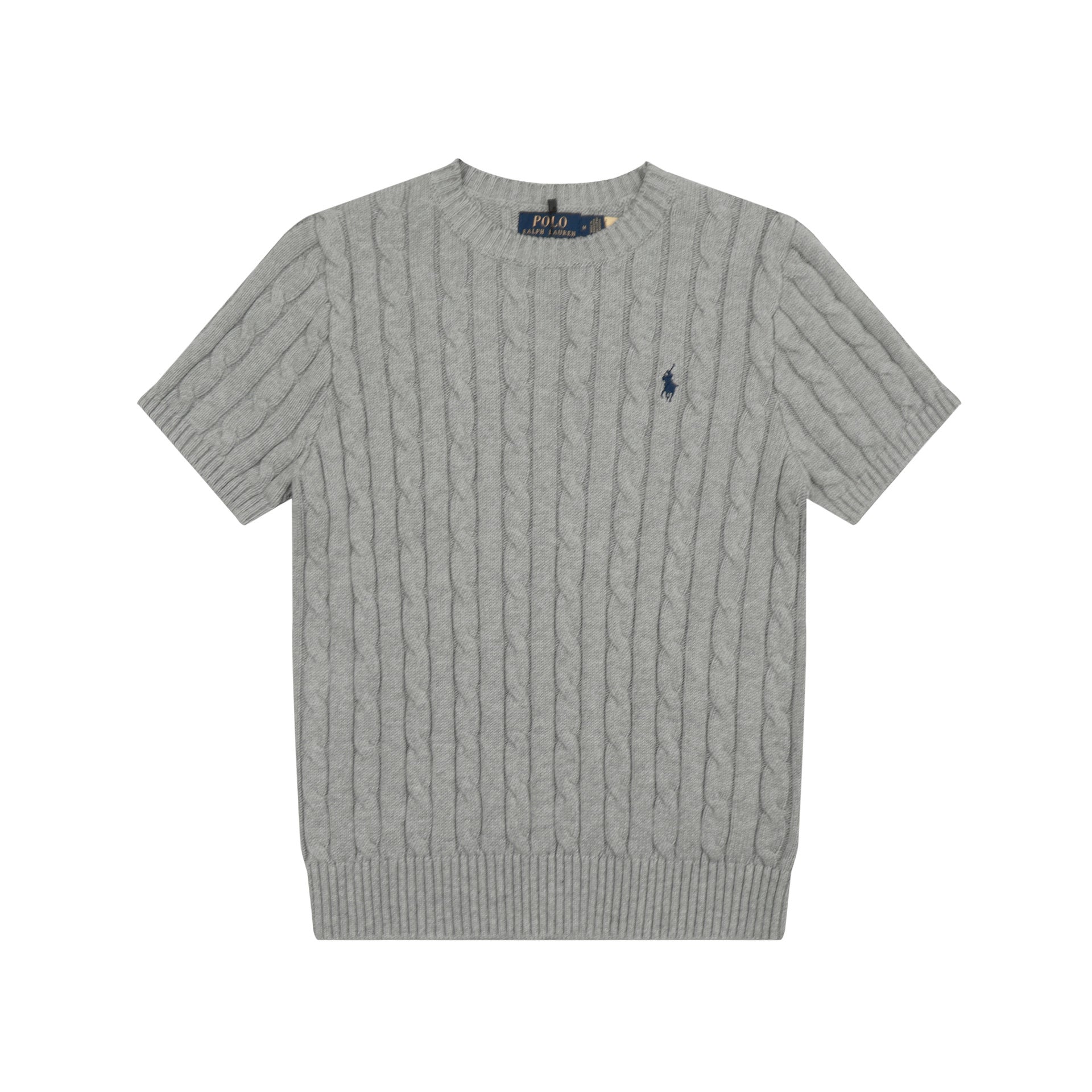 Ralph Lauren Knitted sweaters Ralph Lauren Knitted Short Sleeved Shirt Small Standard Twist Knitted Crew Neck Short Sleeve Men’s shirt